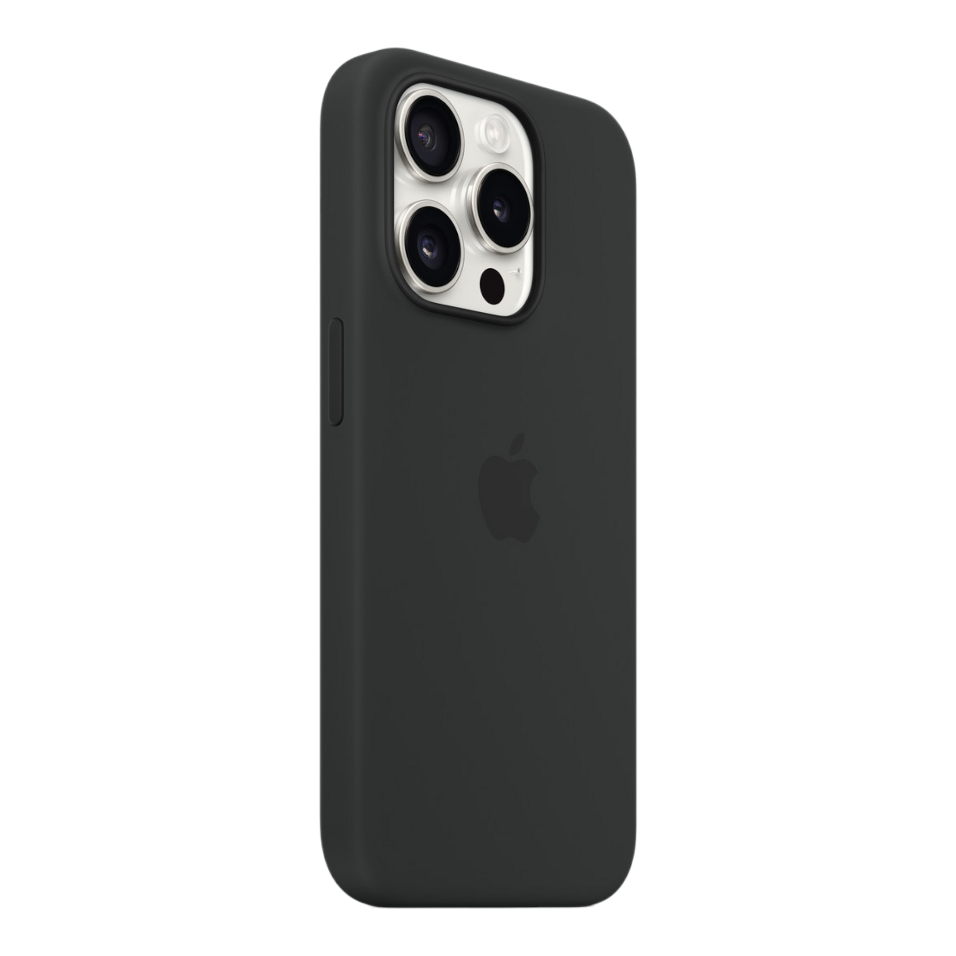 iPhone 15 Pro Silicone Case with MagSafe - Black - alAsil