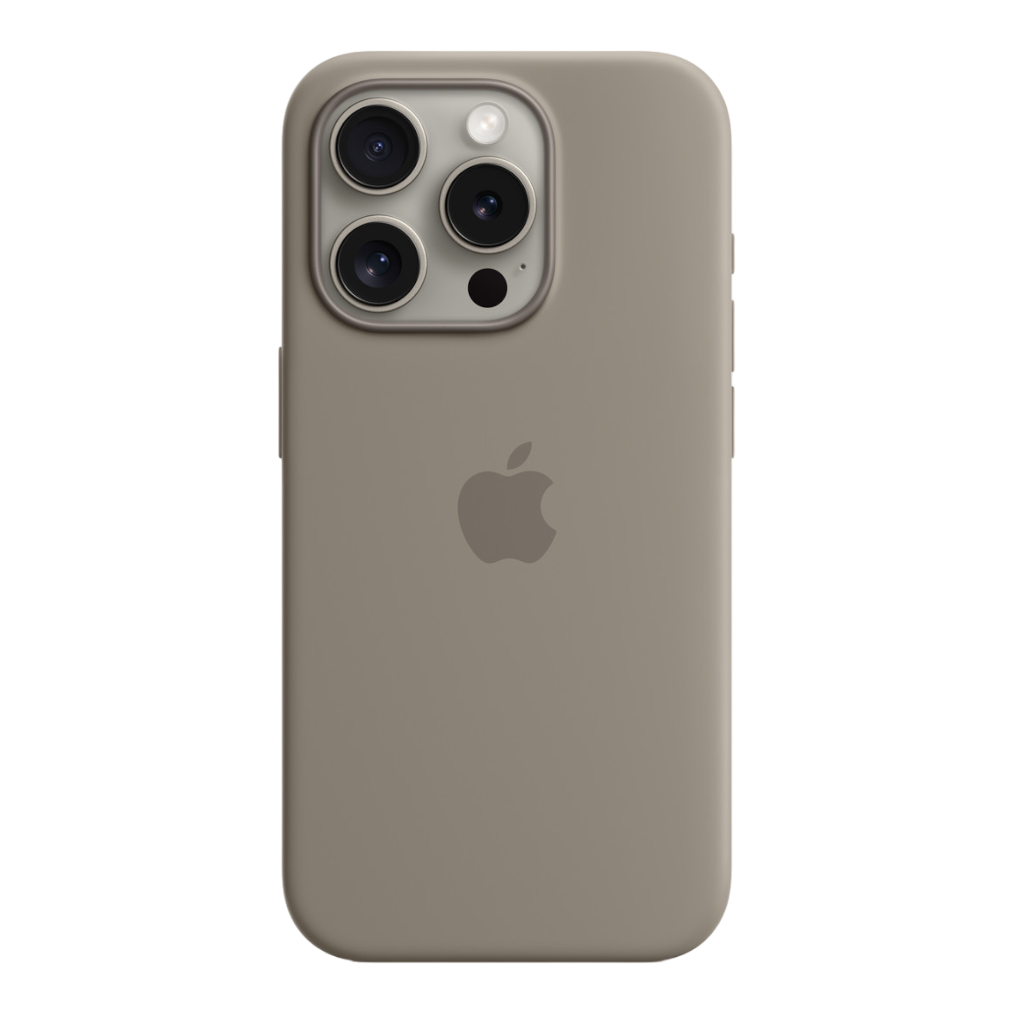 iPhone 15 Pro Silicone Case with MagSafe - Clay - alAsil