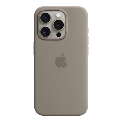 iPhone 15 Pro Silicone Case with MagSafe - Clay - alAsil