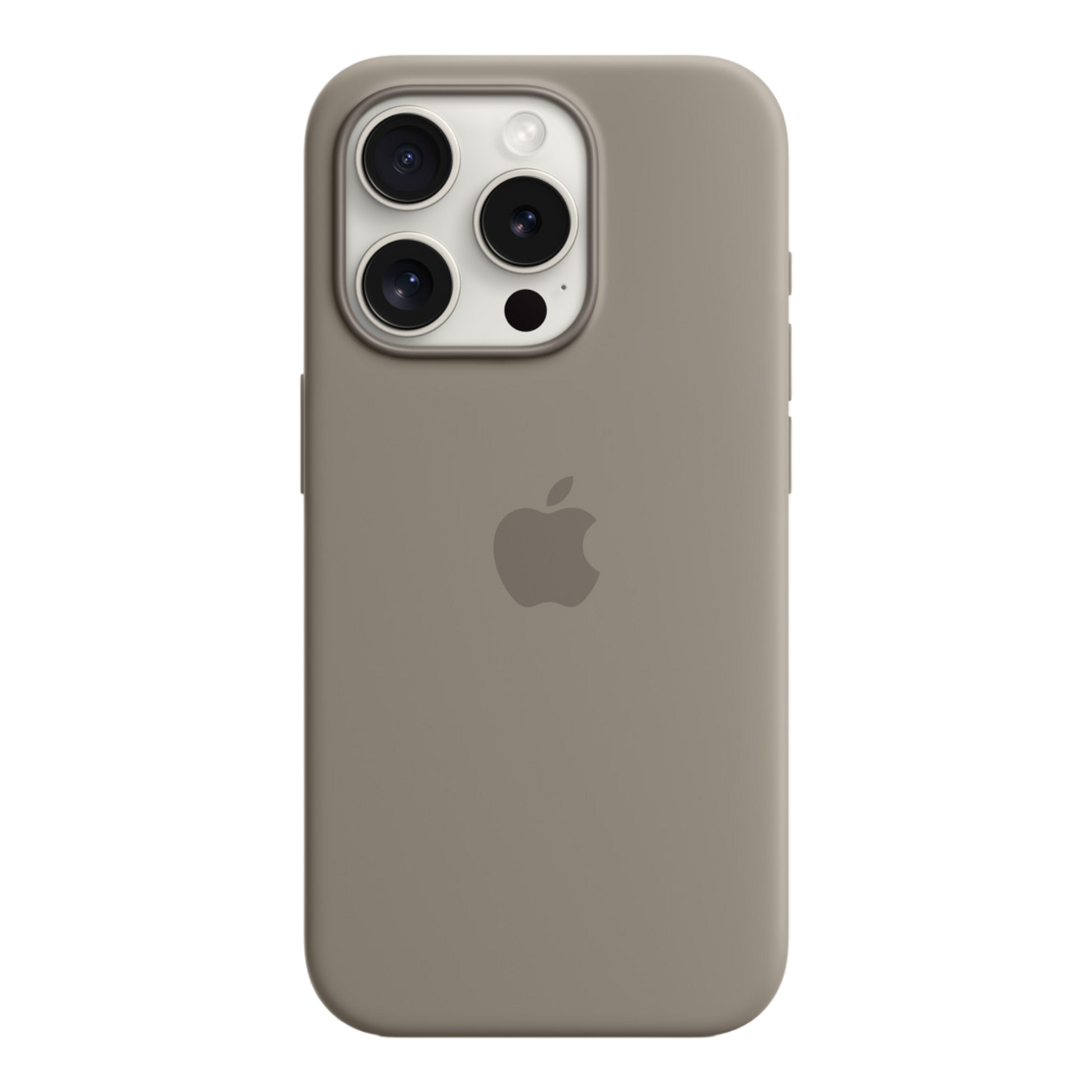 iPhone 15 Pro Silicone Case with MagSafe - Clay - alAsil