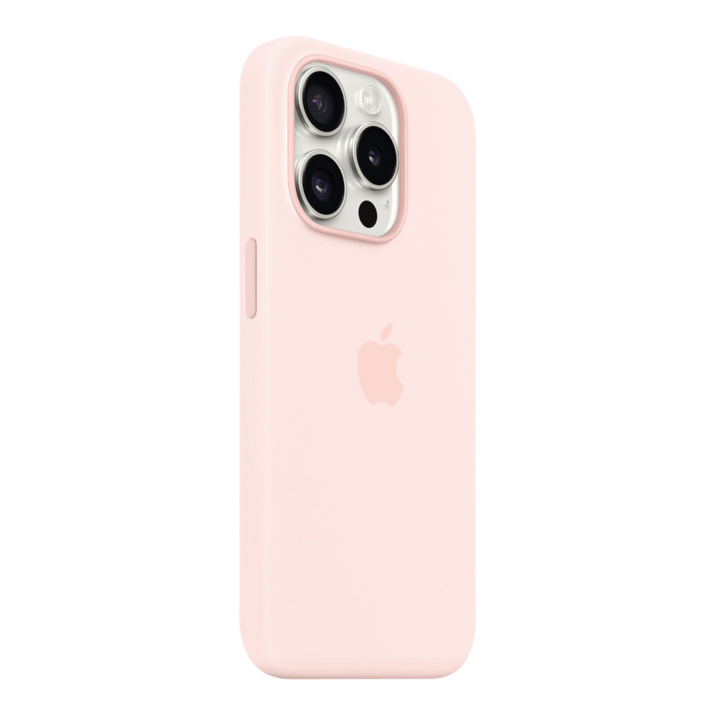 iPhone 15 Pro Silicone Case with MagSafe - Light Pink - alAsil
