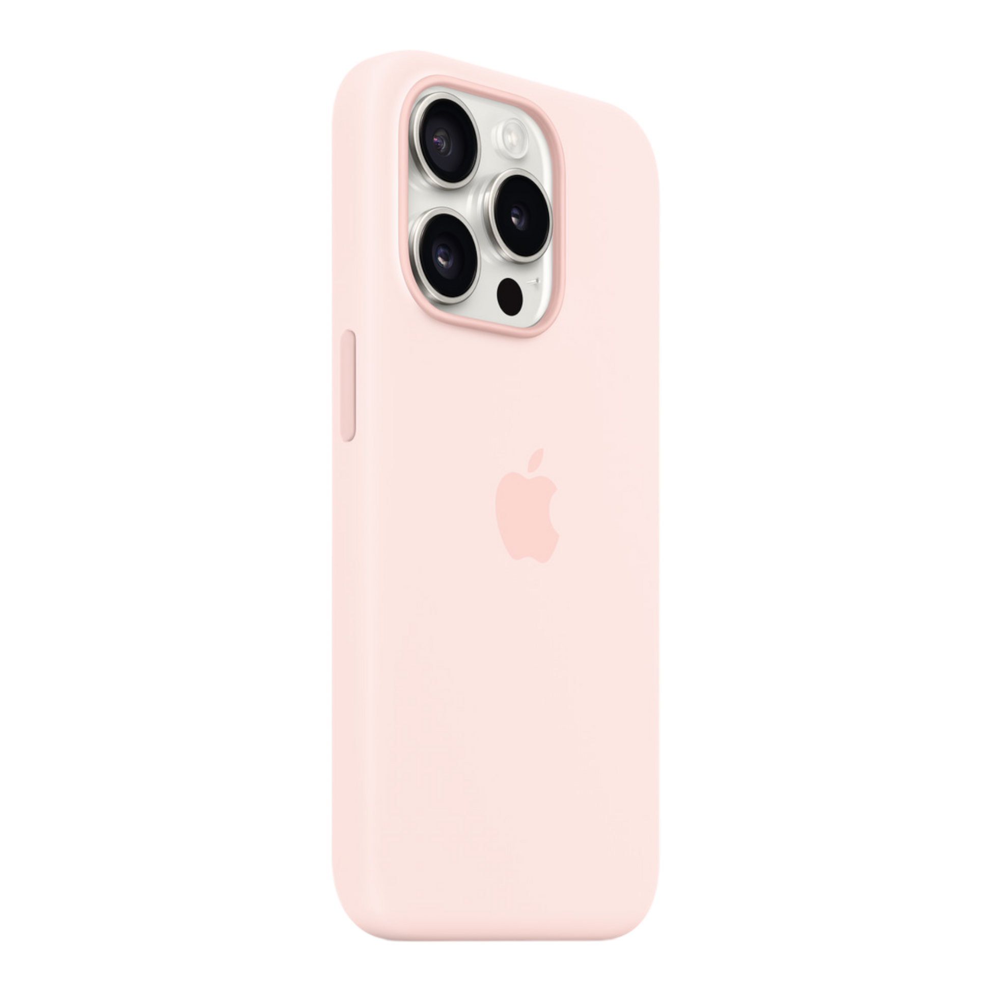 iPhone 15 Pro Silicone Case with MagSafe - Light Pink - alAsil