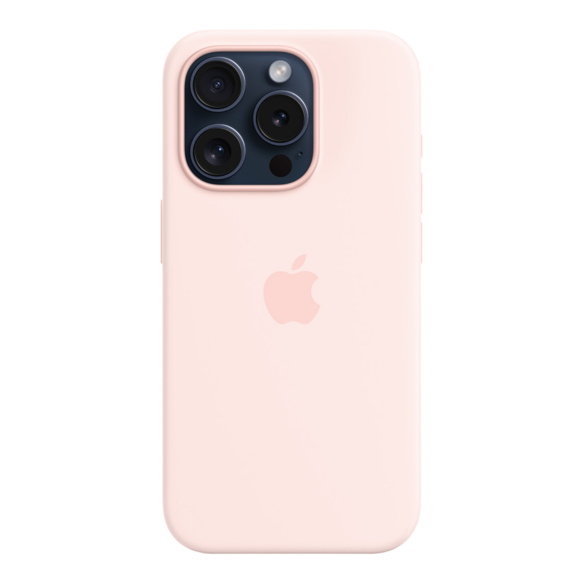 iPhone 15 Pro Silicone Case with MagSafe - Light Pink - alAsil