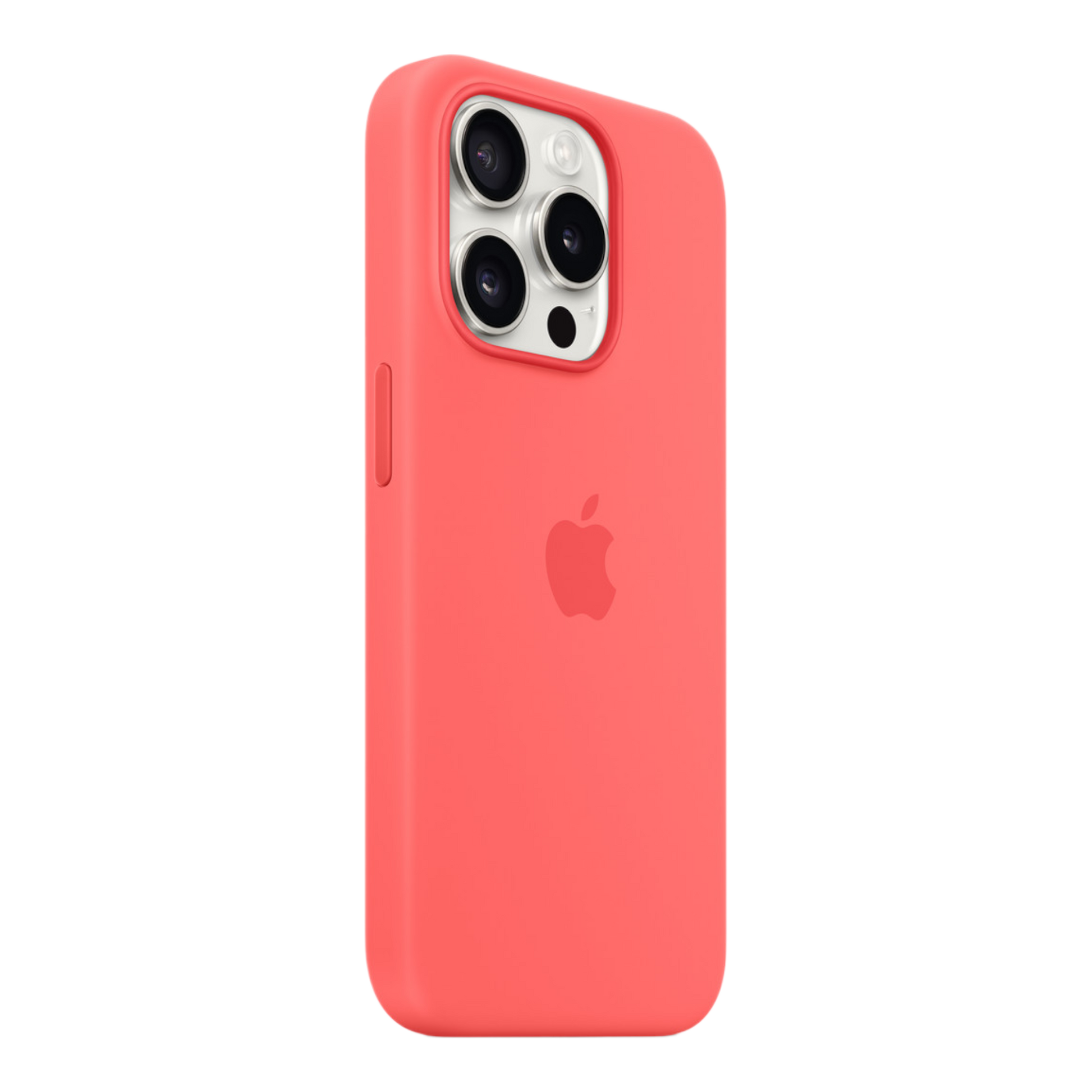iPhone 15 Pro Silicone Case with MagSafe - Guava - alAsil
