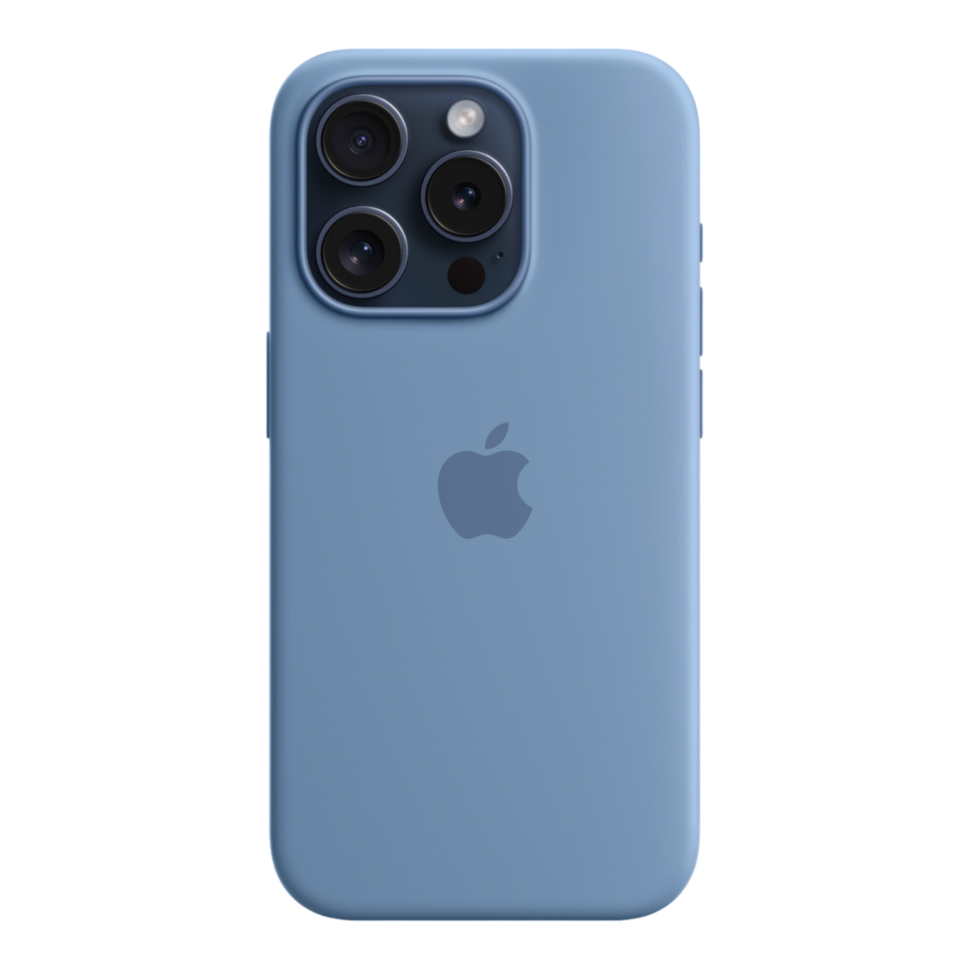 iPhone 15 Pro Silicone Case with MagSafe - Winter Blue - alAsil
