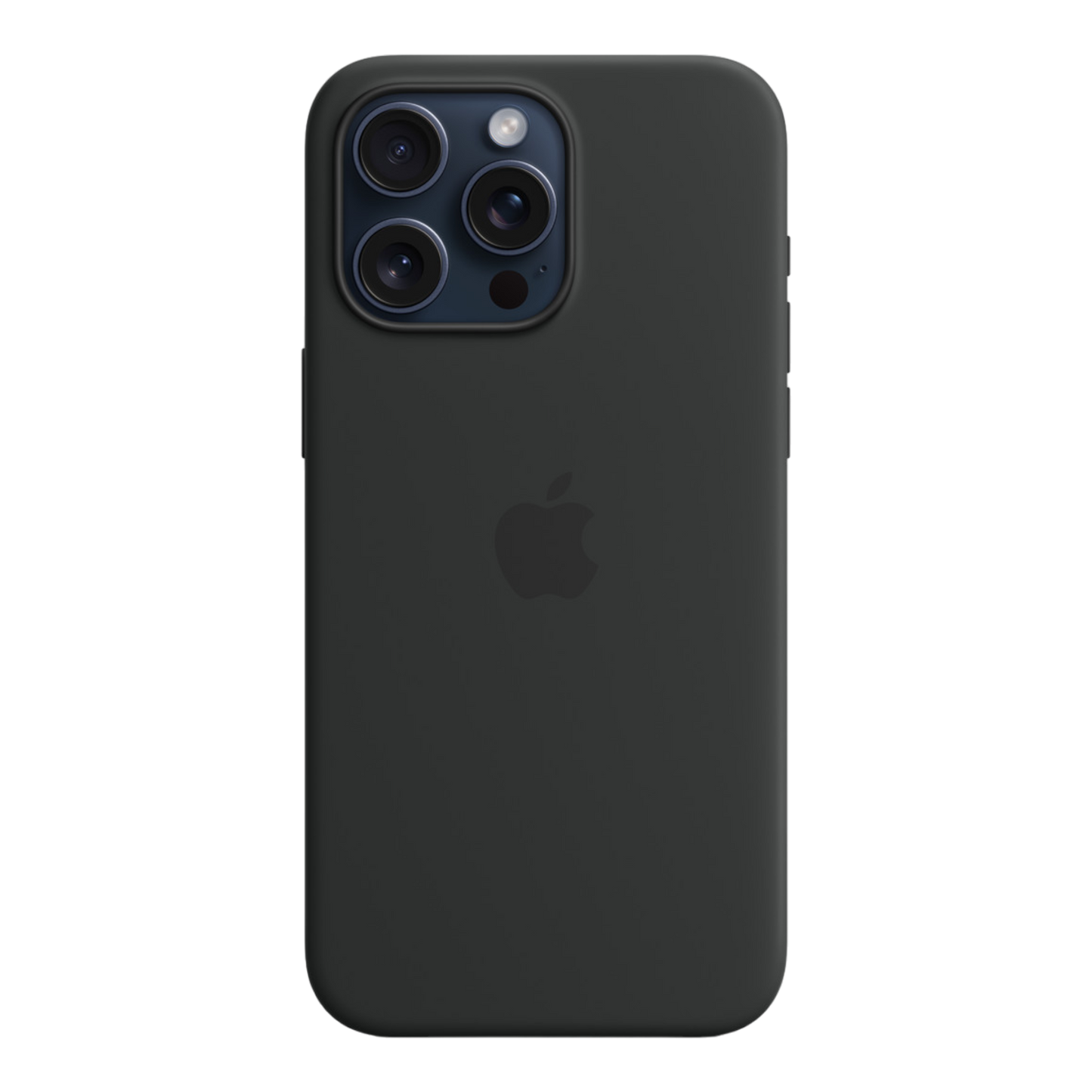 iPhone 15 Pro Max Silicone Case with MagSafe - Black - alAsil