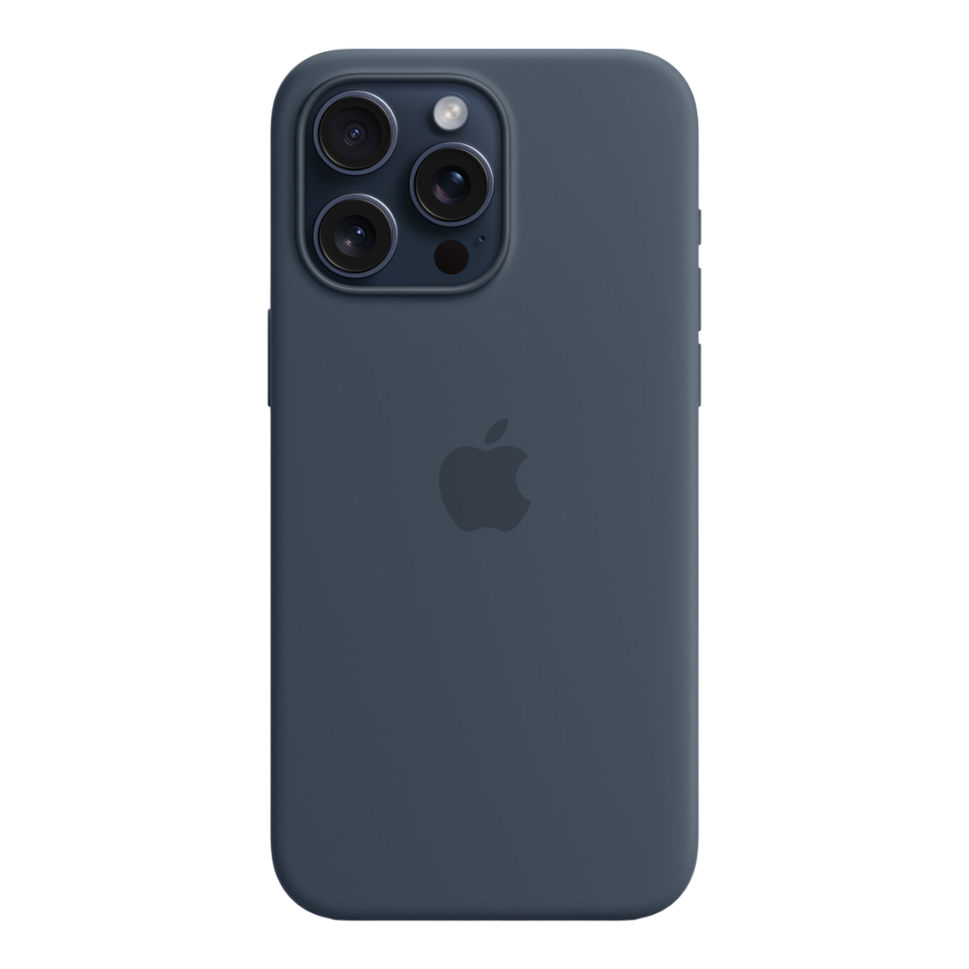 iPhone 15 Pro Max Silicone Case with MagSafe - Storm Blue - alAsil
