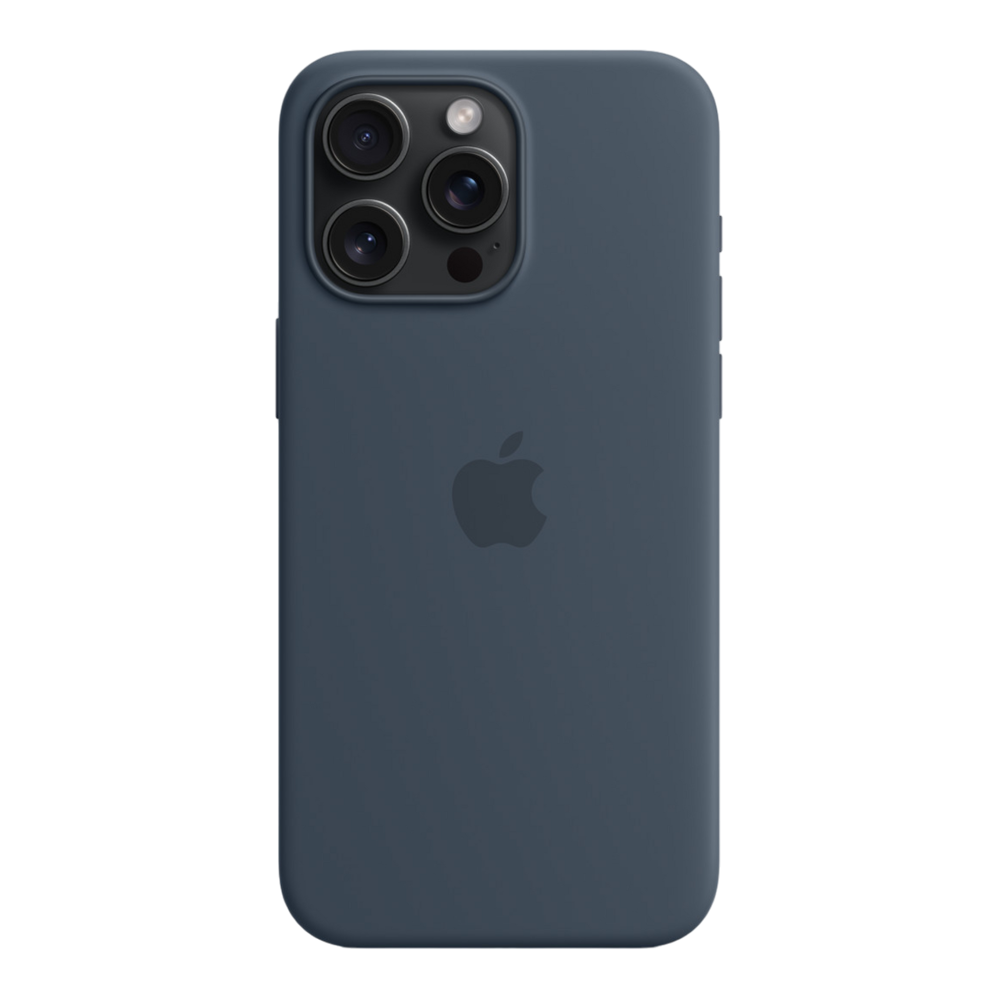 iPhone 15 Pro Max Silicone Case with MagSafe - Storm Blue - alAsil