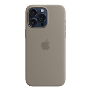 iPhone 15 Pro Max Silicone Case with MagSafe - Clay - alAsil