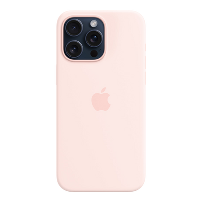 iPhone 15 Pro Max Silicone Case with MagSafe - Light Pink - alAsil