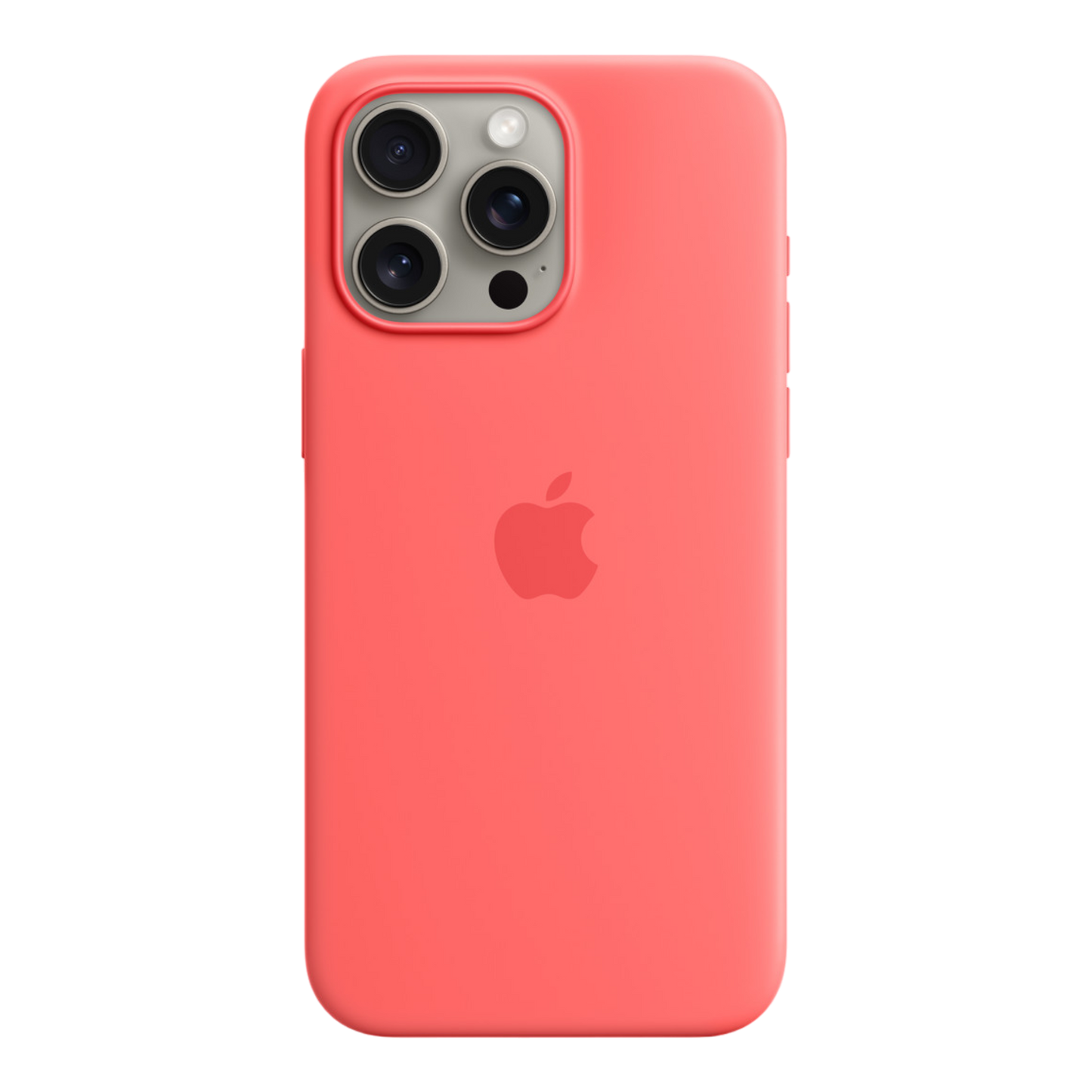 iPhone 15 Pro Max Silicone Case with MagSafe - Guava - alAsil
