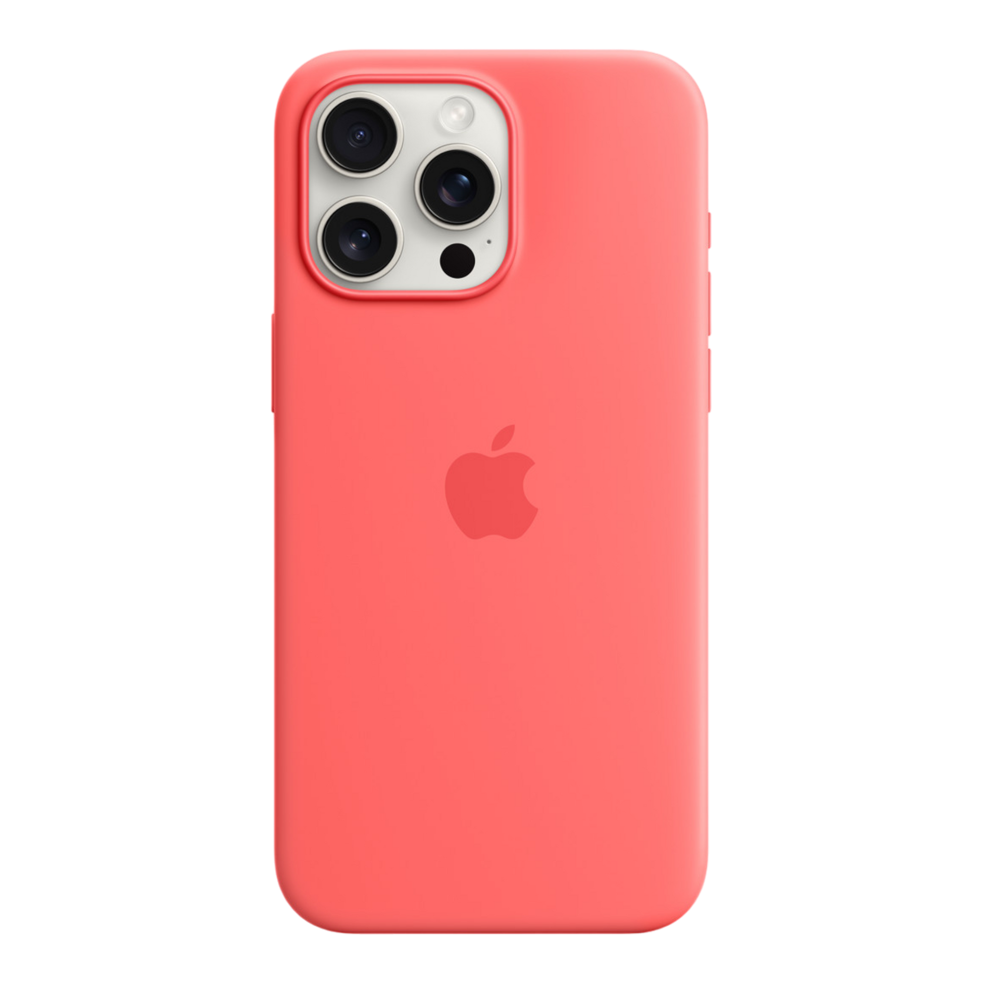 iPhone 15 Pro Max Silicone Case with MagSafe - Guava - alAsil