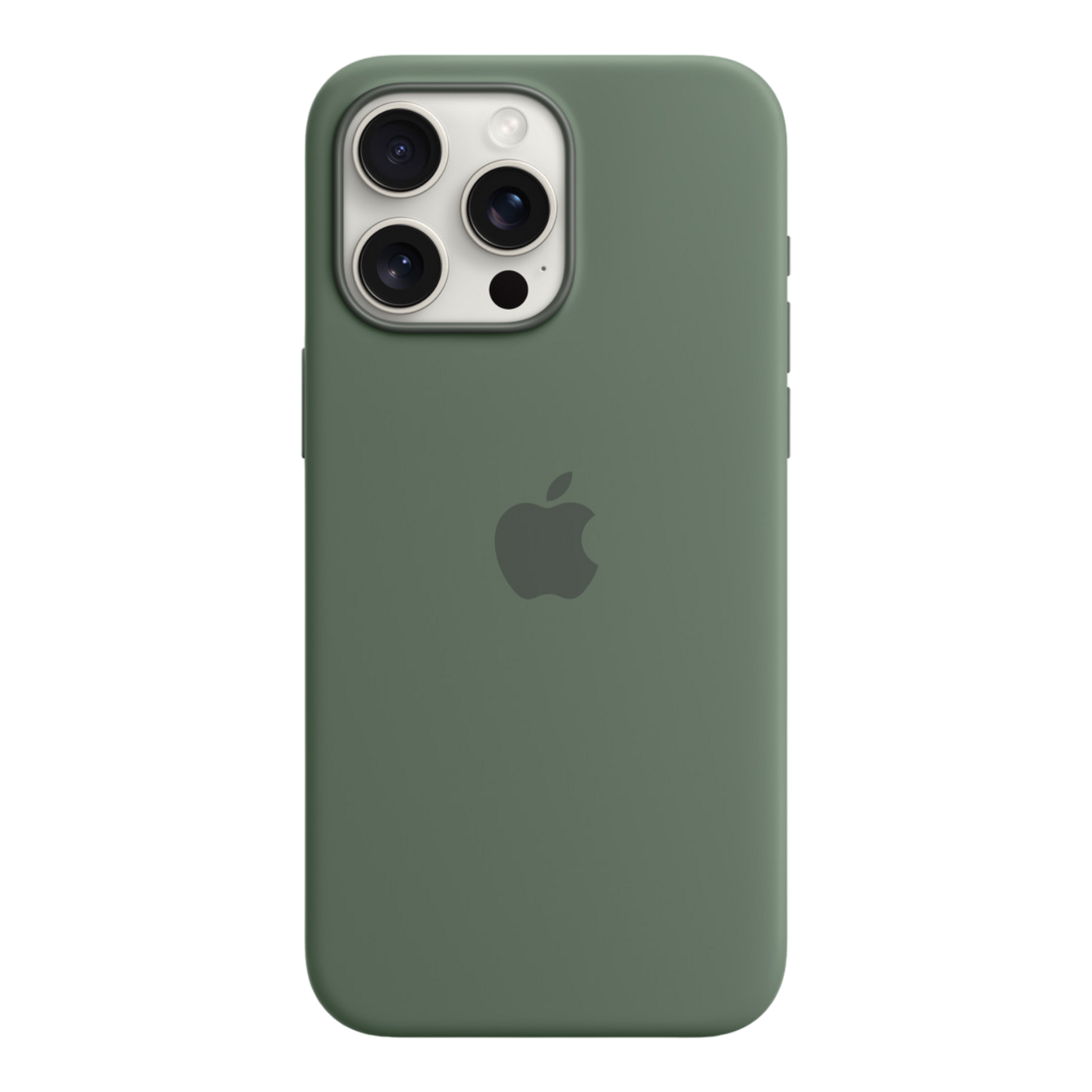 iPhone 15 Pro Max Silicone Case with MagSafe - Cypress - alAsil