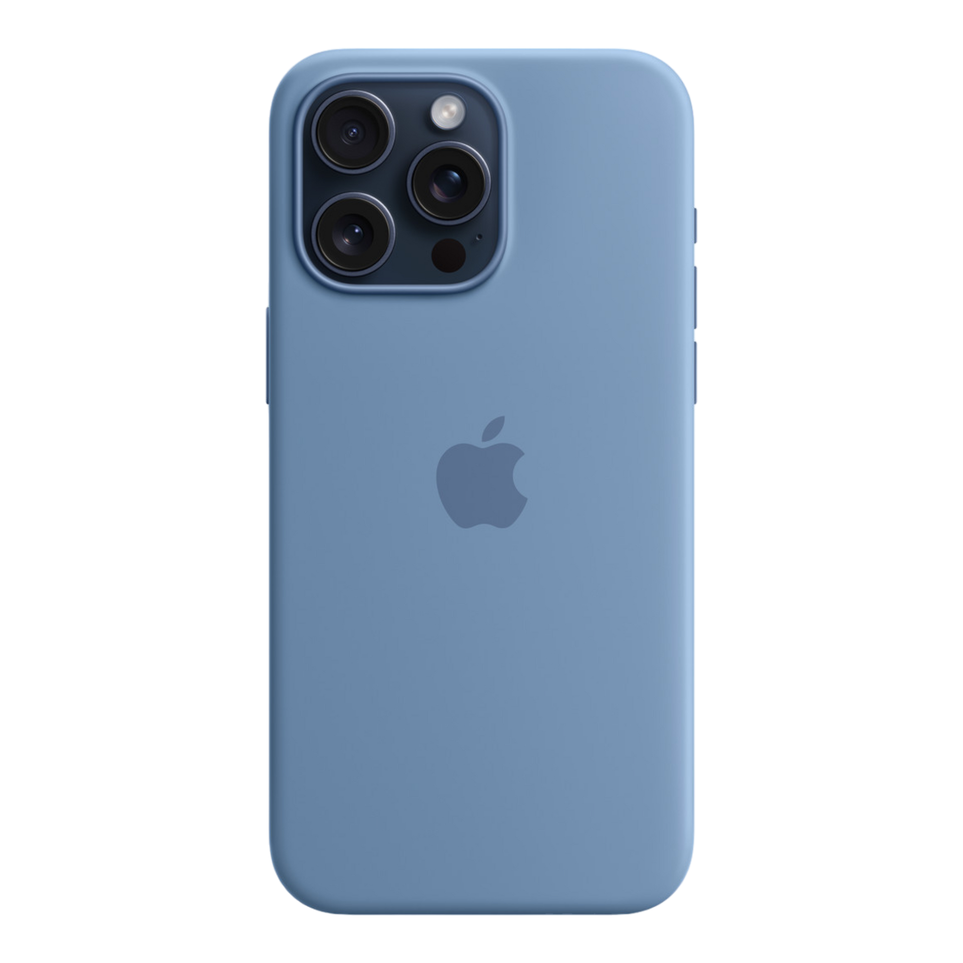 iPhone 15 Pro Max Silicone Case with MagSafe - Winter Blue - alAsil