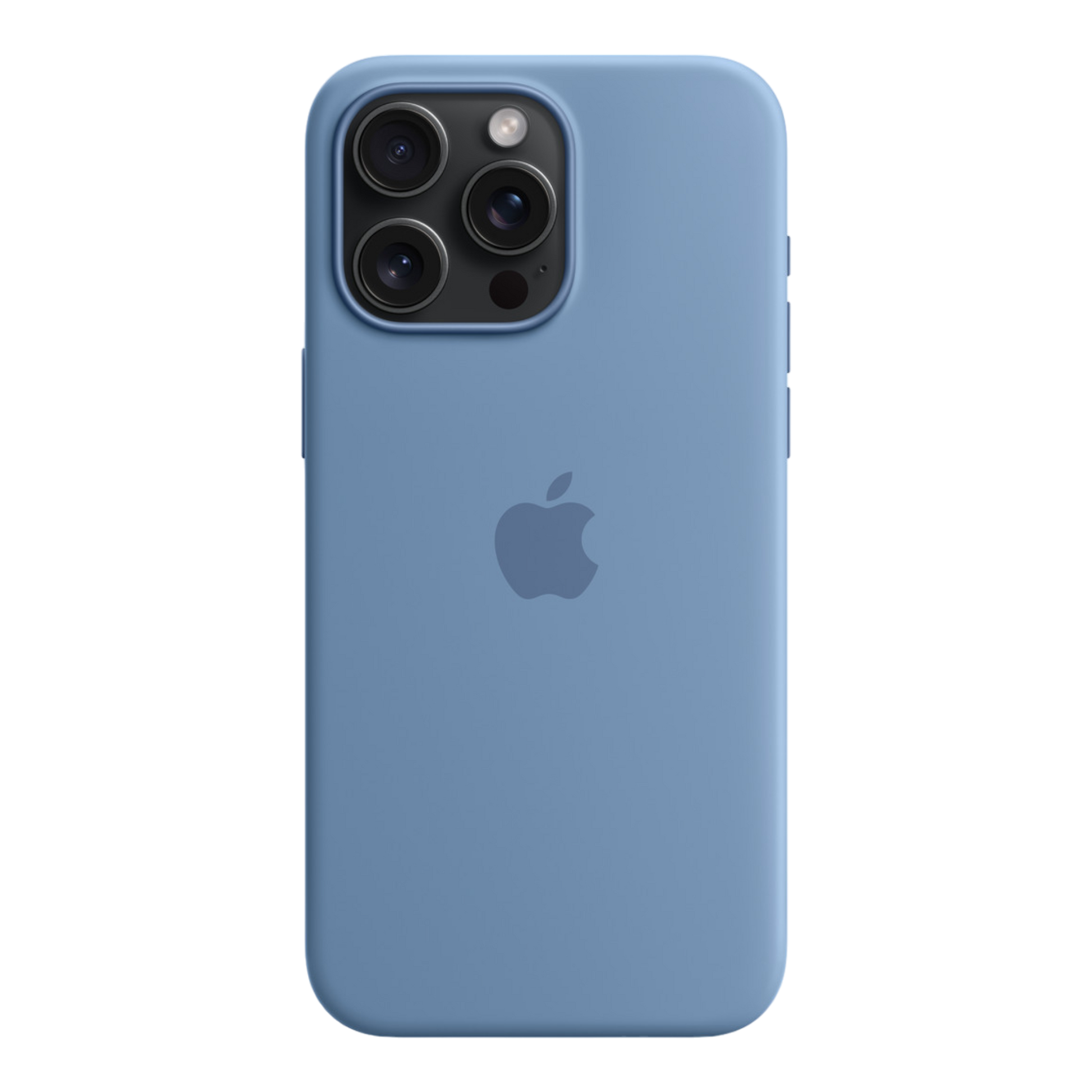 iPhone 15 Pro Max Silicone Case with MagSafe - Winter Blue - alAsil