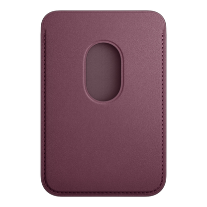 iPhone FineWoven Wallet with MagSafe - Mulberry - alAsil