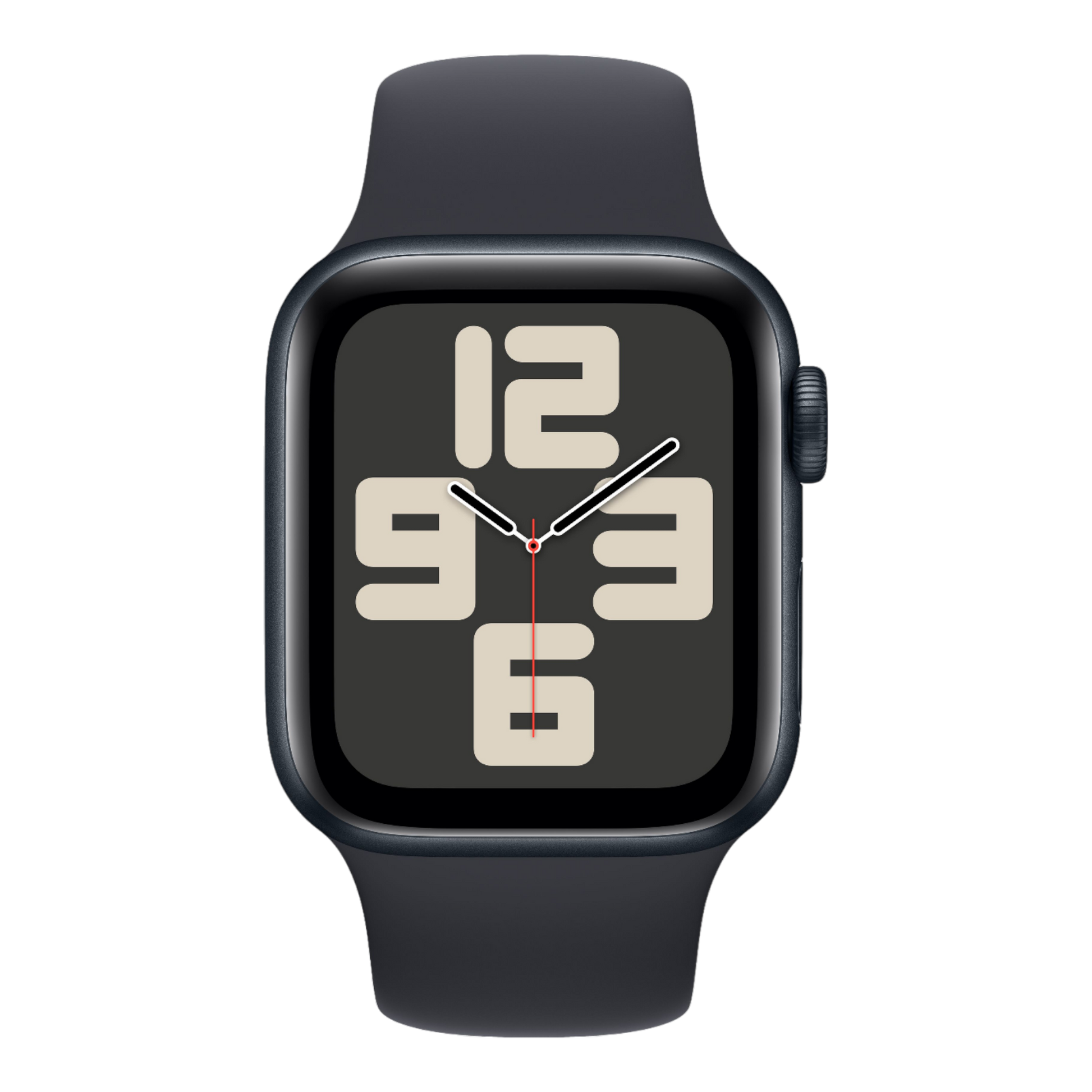 Apple Watch SE GPS, 44mm Midnight Aluminum Case with Midnight Sport Band - M/L - alAsil
