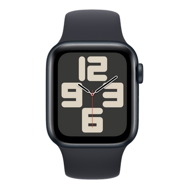 Apple Watch SE GPS, 44mm Midnight Aluminum Case with Midnight Sport Band - M/L - alAsil