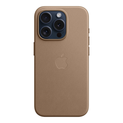 iPhone 15 Pro FineWoven Case with MagSafe - Taupe - alAsil