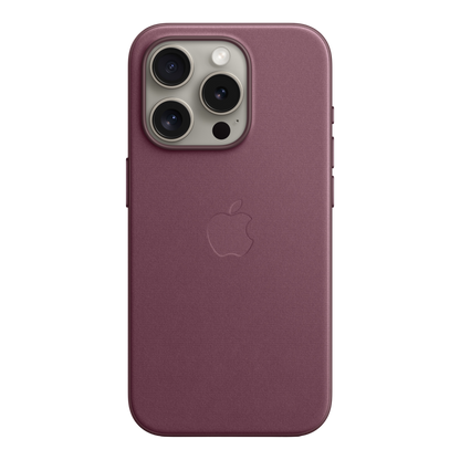 iPhone 15 Pro FineWoven Case with MagSafe - Mulberry - alAsil