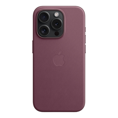 iPhone 15 Pro FineWoven Case with MagSafe - Mulberry - alAsil