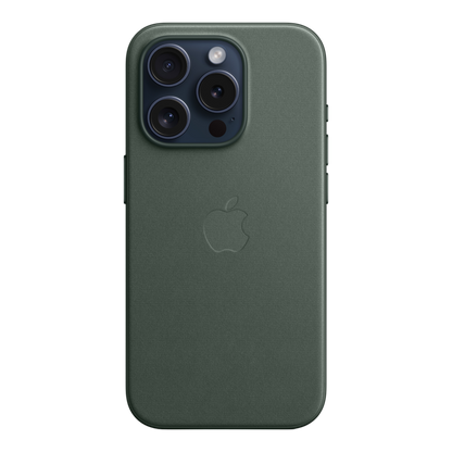 iPhone 15 Pro FineWoven Case with MagSafe - Evergreen - alAsil