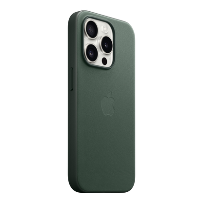 iPhone 15 Pro FineWoven Case with MagSafe - Evergreen - alAsil