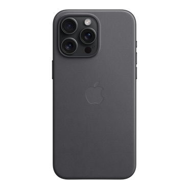 iPhone 15 Pro Max FineWoven Case with MagSafe - Black - alAsil