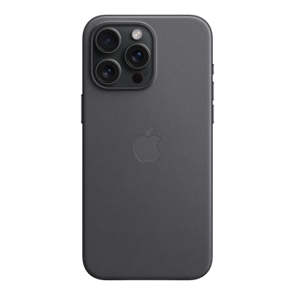 iPhone 15 Pro Max FineWoven Case with MagSafe - Black - alAsil