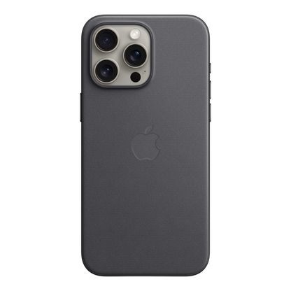 iPhone 15 Pro Max FineWoven Case with MagSafe - Black - alAsil