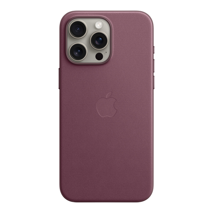 iPhone 15 Pro Max FineWoven Case with MagSafe - Mulberry - alAsil