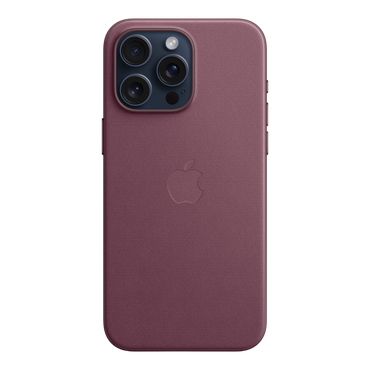 iPhone 15 Pro Max FineWoven Case with MagSafe - Mulberry - alAsil