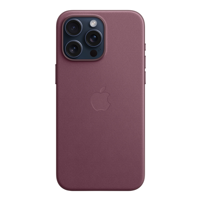 iPhone 15 Pro Max FineWoven Case with MagSafe - Mulberry - alAsil