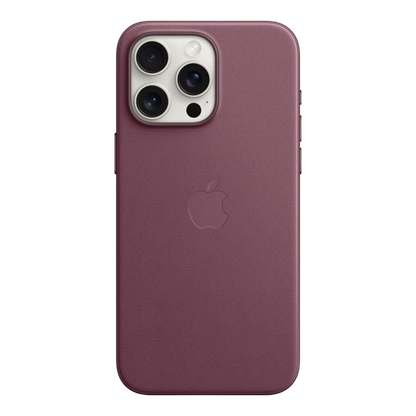 iPhone 15 Pro Max FineWoven Case with MagSafe - Mulberry - alAsil