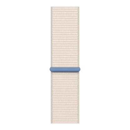 Apple Watch Series 9 GPS, 45mm Starlight Aluminum Case with Starlight Sport Loop - alAsil