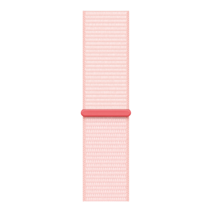 Apple Watch Series 9 GPS, 45mm Pink Aluminum Case with Light Pink Sport Loop - alAsil