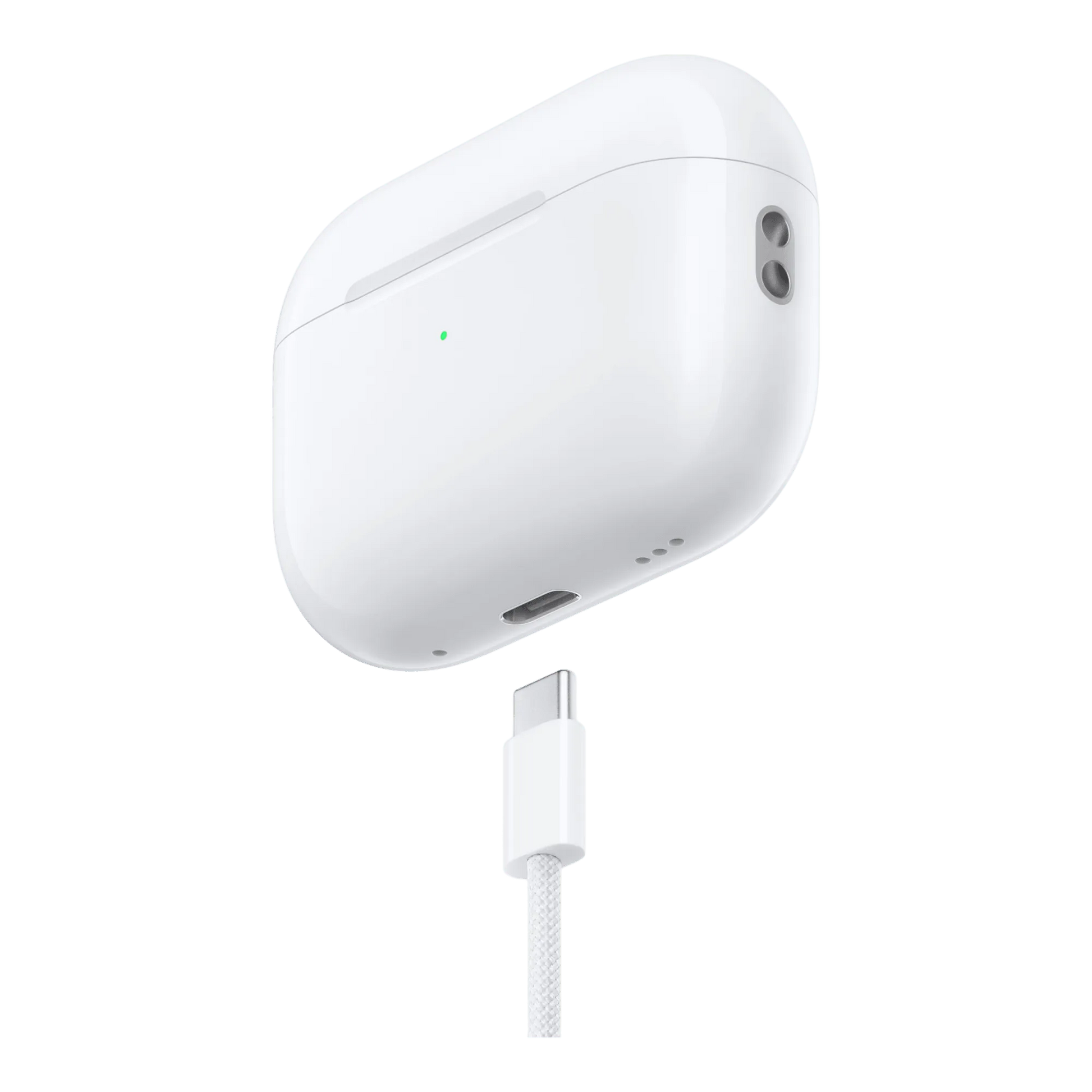 White AirPods Pro 2nd generation MagSafe charging case with USB-C cable connected isolated on white background AirPods Pro (3rd generation) With MagSafe Charging Case (USB‑C) 45676e-4.myshopify.com Apple AirPods Pro (2nd generation) With MagSafe Charging Case (USB‑C) 45676e-4.myshopify.com Apple