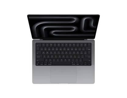 Customized MacBook Pro 14-inch (2024) – M3 Chip, 8‑Core CPU & 10‑Core GPU, 16GB RAM, 1TB SSD – Model MTLC3 (Space Gray, English Keyboard) - alAsil