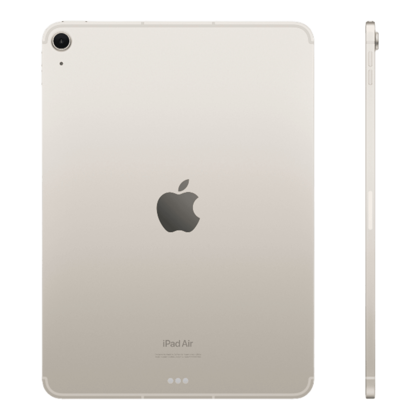 iPad Air 2024 11-inch 256GB, Wi-Fi + Cellular, Starlight - alAsil