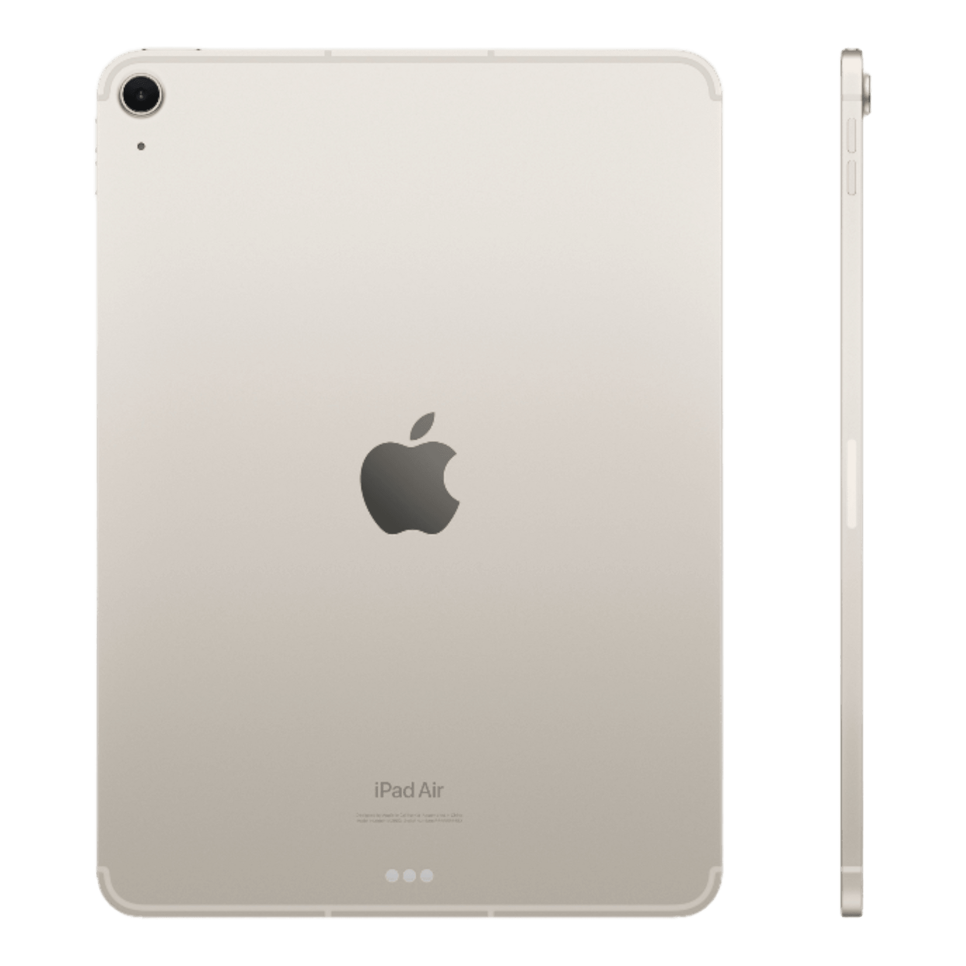 iPad Air 2024 11-inch 256GB, Wi-Fi + Cellular, Starlight - alAsil