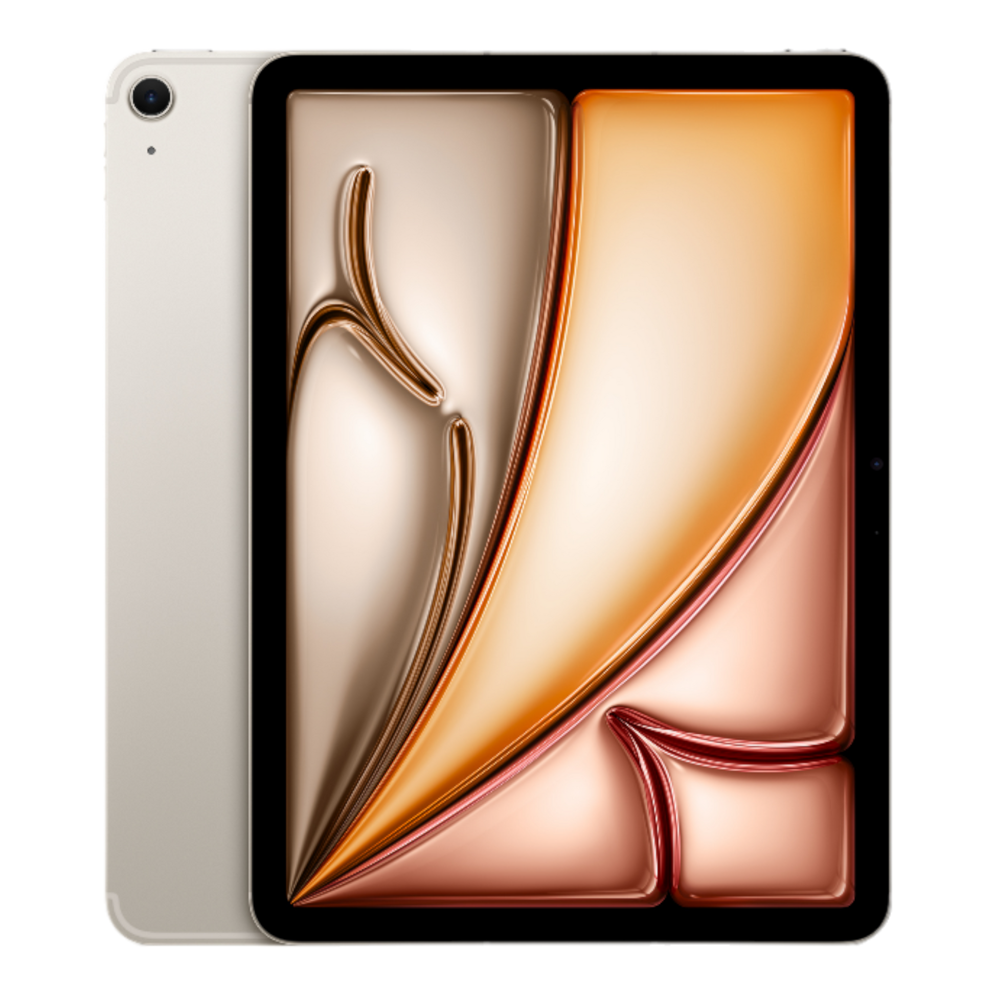 iPad Air 2024 11-inch 512GB, Wi-Fi + Cellular, Starlight - alAsil