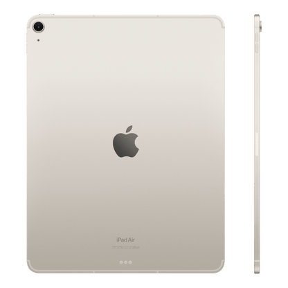 iPad Air 2024 13-inch 128GB, Wi-Fi + Cellular, Starlight - alAsil