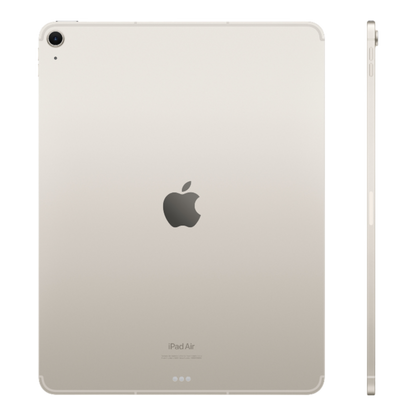 iPad Air 2024 13-inch 512GB, Wi-Fi + Cellular, Starlight - alAsil