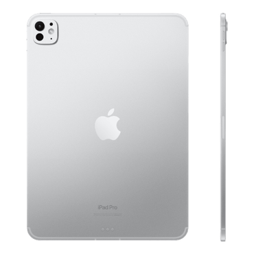 iPad Pro 2024 11-inch 2TB, Wi-Fi + Cellular With Standard Glass Silver - alAsil