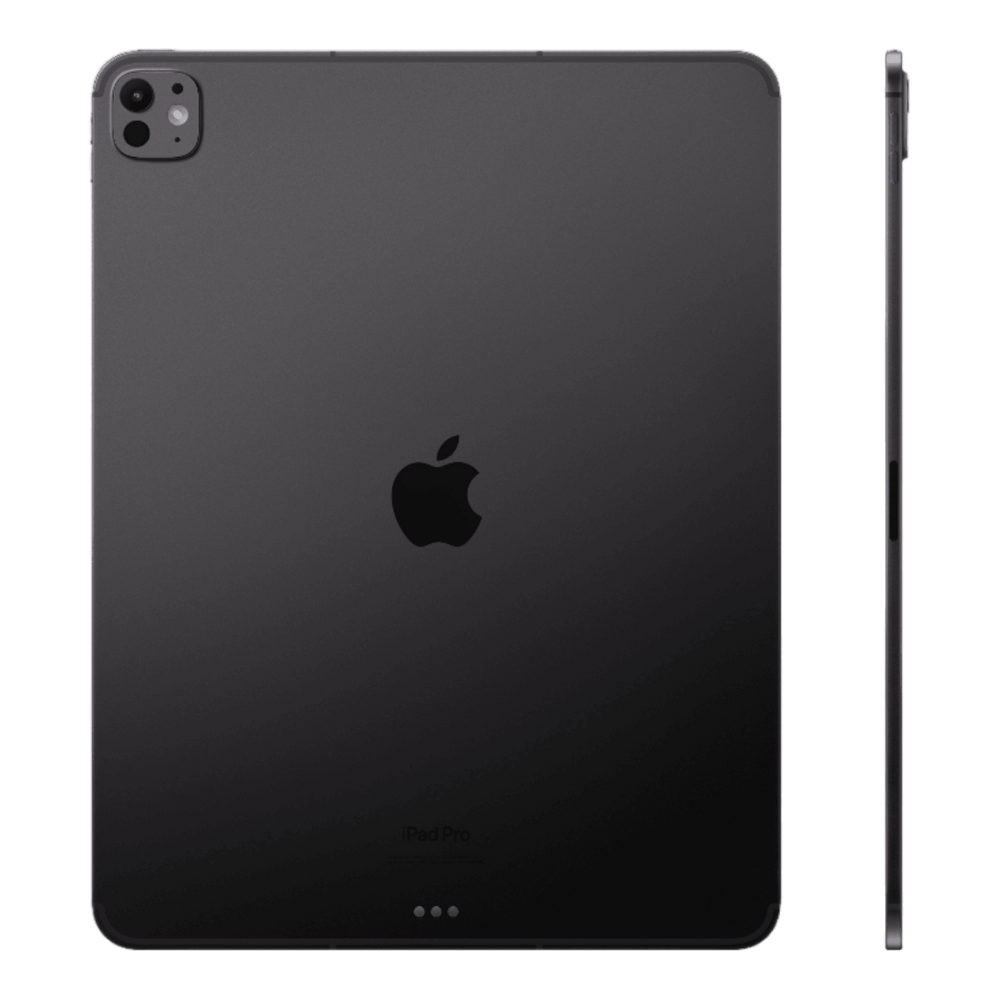 iPad Pro 2024 13-inch 2TB, Wi-Fi + Cellular With Standard Glass Space Black - alAsil