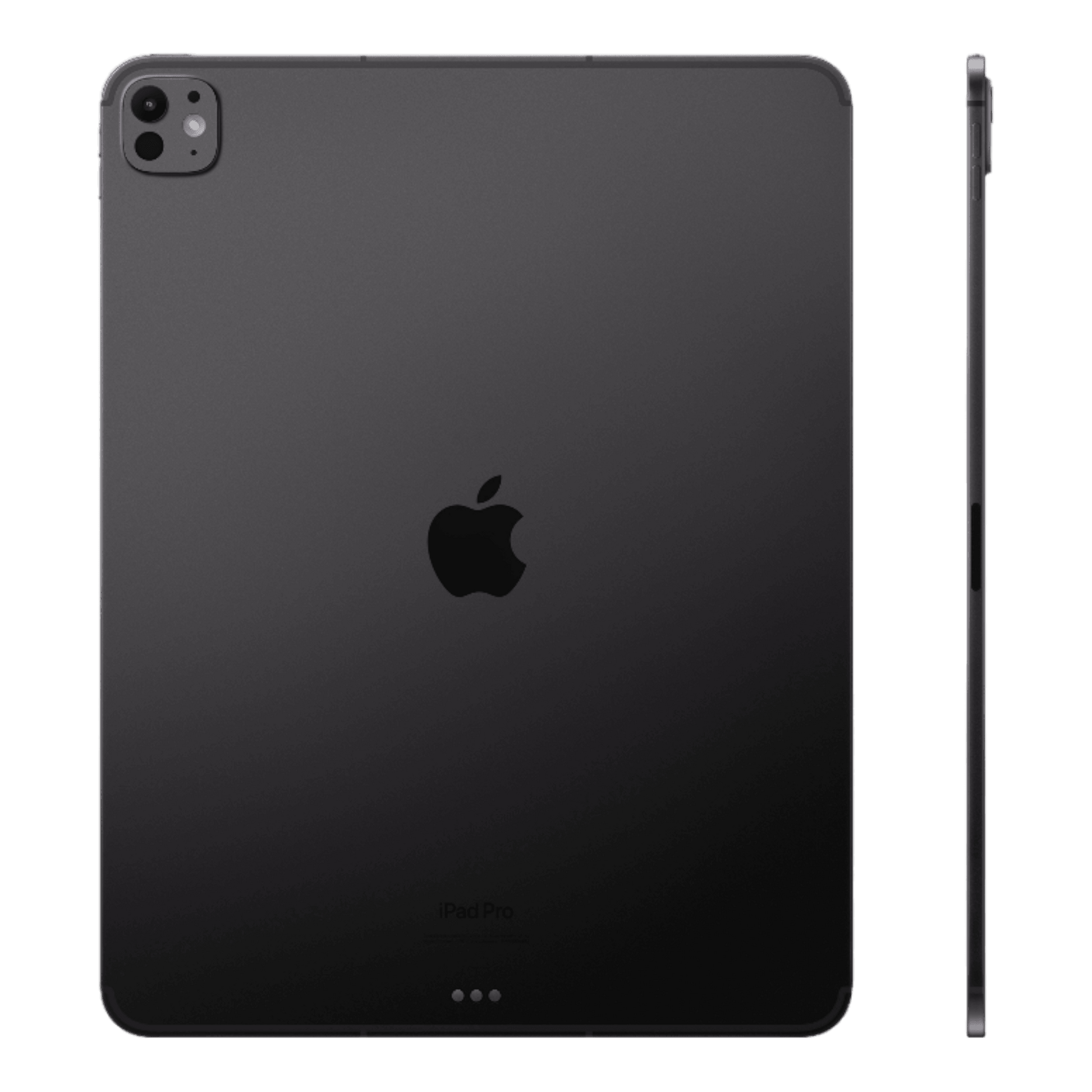 iPad Pro 2024 13-inch 2TB, Wi-Fi + Cellular With Standard Glass Space Black - alAsil