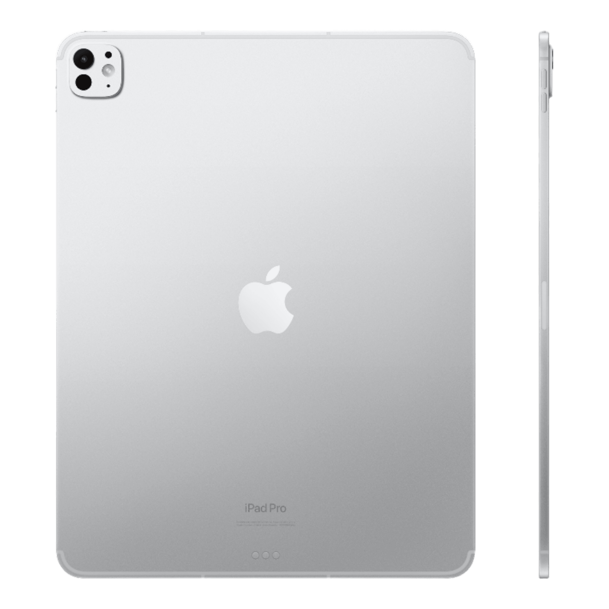 iPad Pro 2024 13-inch 2TB, Wi-Fi + Cellular With Standard Glass Silver - alAsil