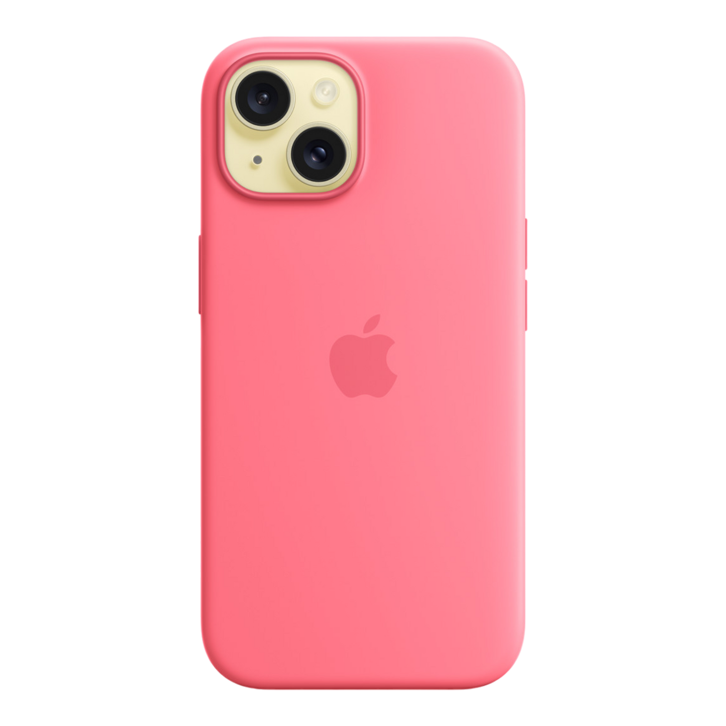 iPhone 15 Silicone Case with MagSafe - Pink - alAsil
