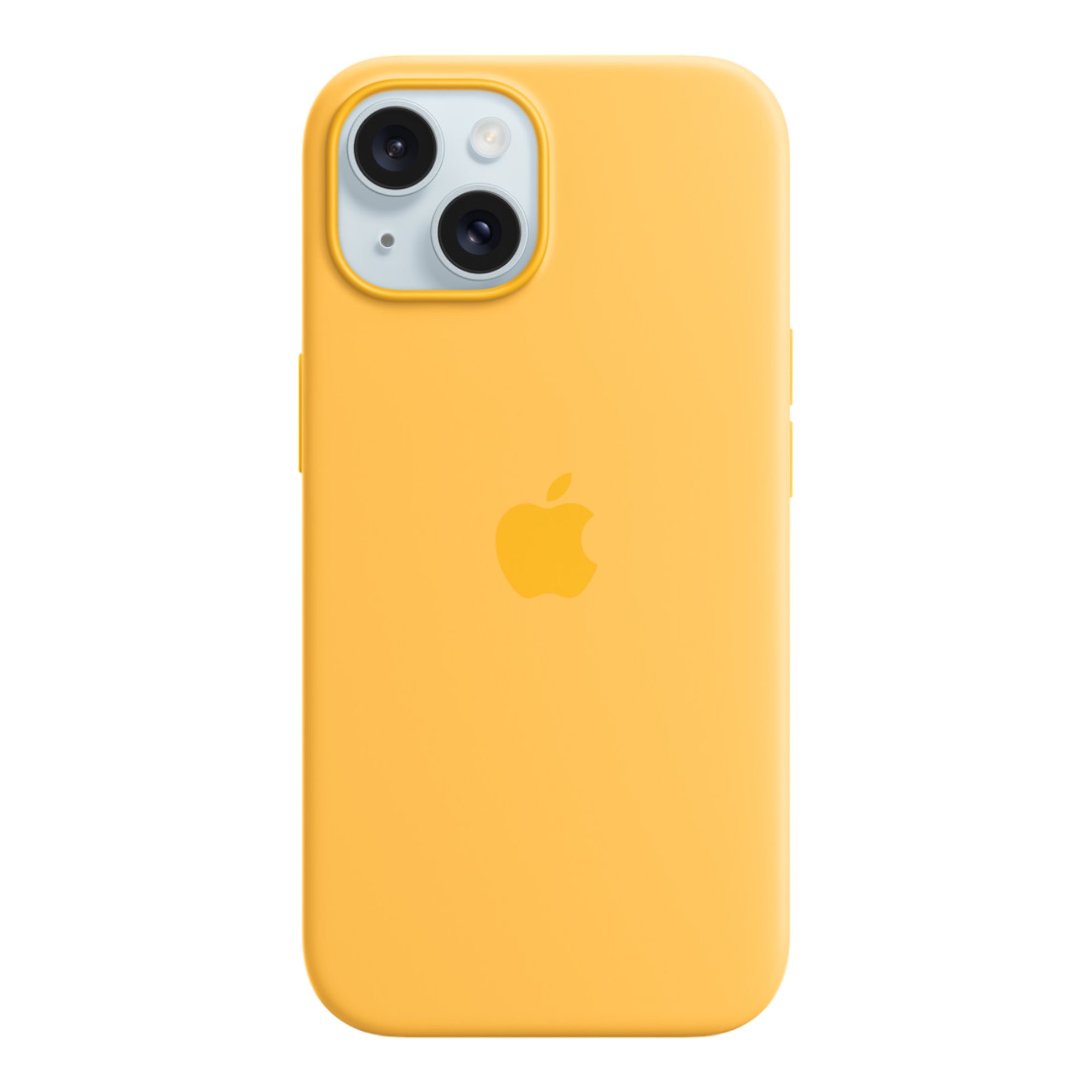 iPhone 15 Silicone Case with MagSafe - Sunshine - alAsil