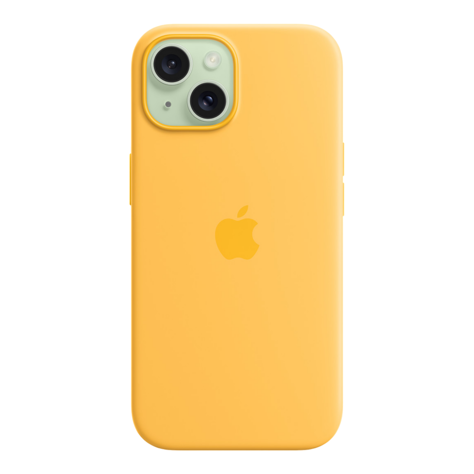 iPhone 15 Silicone Case with MagSafe - Sunshine - alAsil